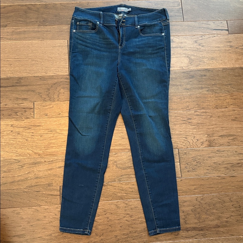 Torrid Super Soft Dark Blue Jeggings